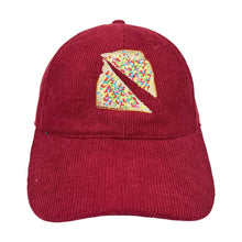 Load image into Gallery viewer, Fairy Bread - Red Corduroy Hat - Dadi Cools
