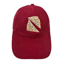 Load image into Gallery viewer, Fairy Bread - Red Corduroy Hat - Dadi Cools
