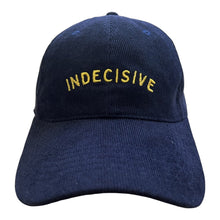 Load image into Gallery viewer, Indecisive - Dark Blue Corduroy Hat - Dadi Cools
