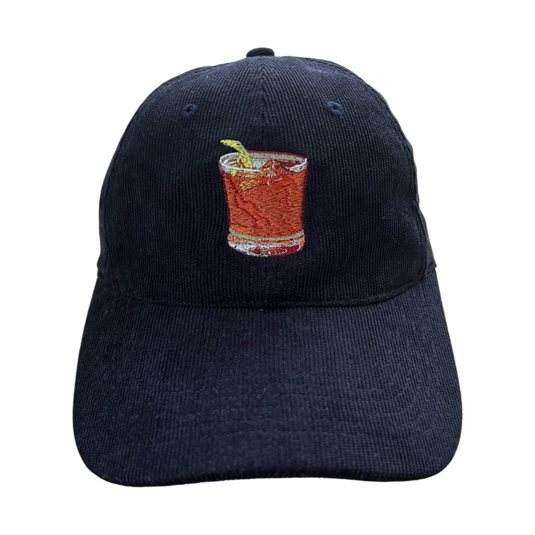 Negroni - Dark Blue Cord Hat - Dadi Cools